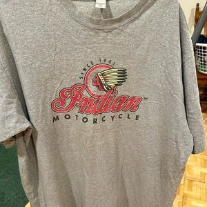 Indian Motorcycle t-shirt men’s Large. Vintage 2001, 100th anniversary